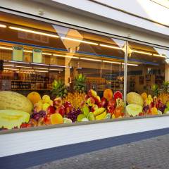 Schaufenster Aufkleber Folie 1